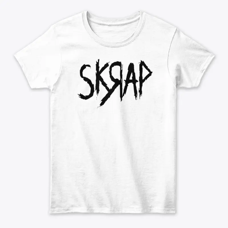 Women's SkRap Classic Tee Black