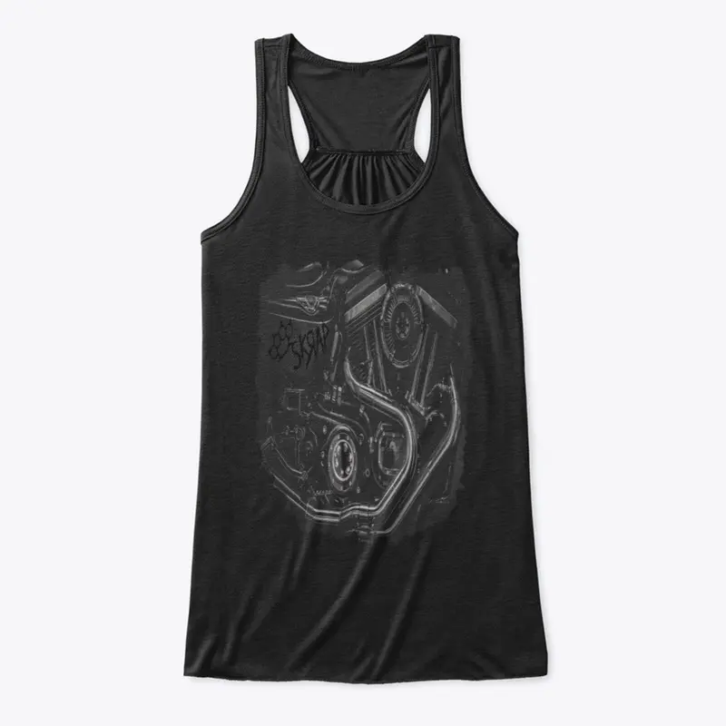 Women's Biker Flowy Tank